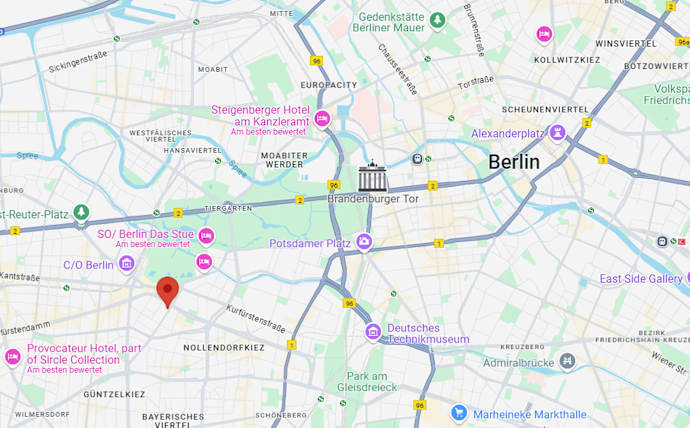 solebox Store Berlin Google Maps Location
