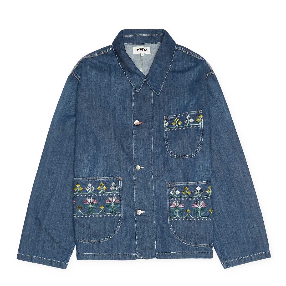 YMC Labour Chore Jacket Sale Bekleidung Herren Blau