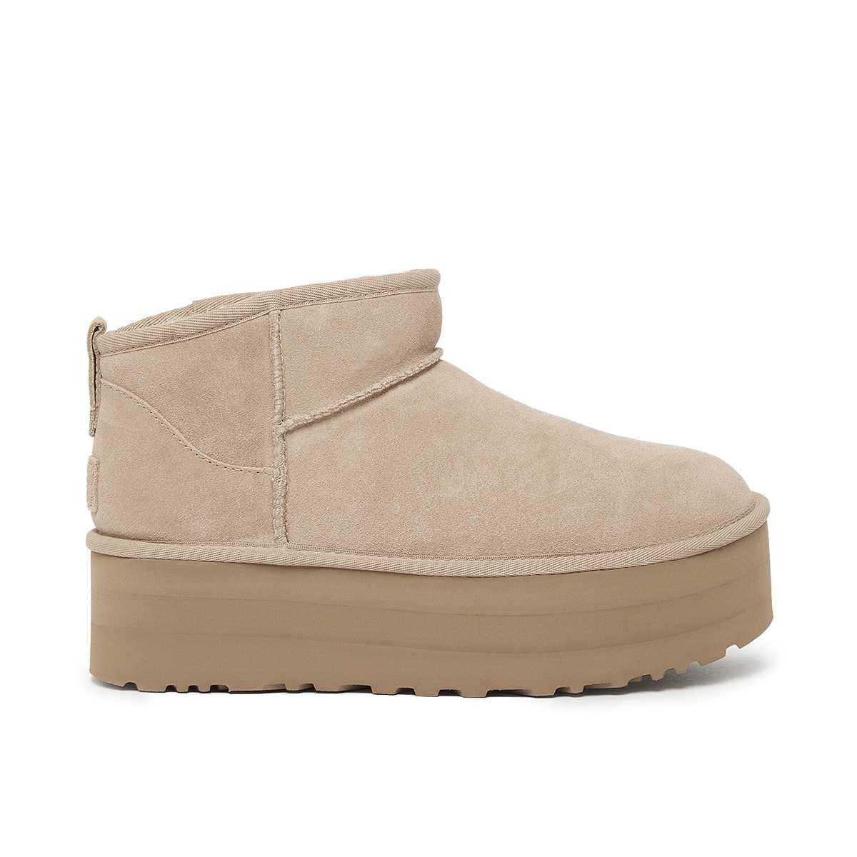 UGG Wmns Classic Ultra Mini Platform Sneaker Women beige Size 40