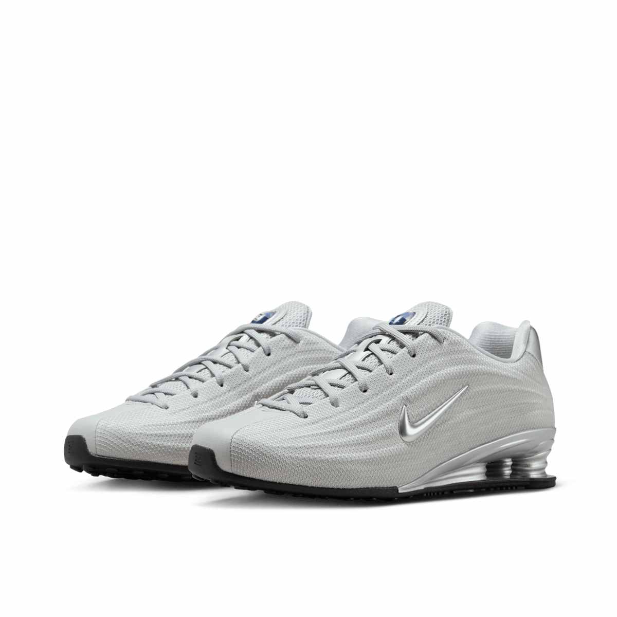 Nike Wmns Shox Z metallic Sneaker Women grey Size 40, vue de côté