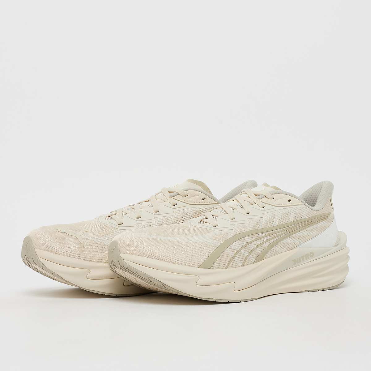 PUMA Deviate NITRO 4 Sneaker Men beige Size 42.5