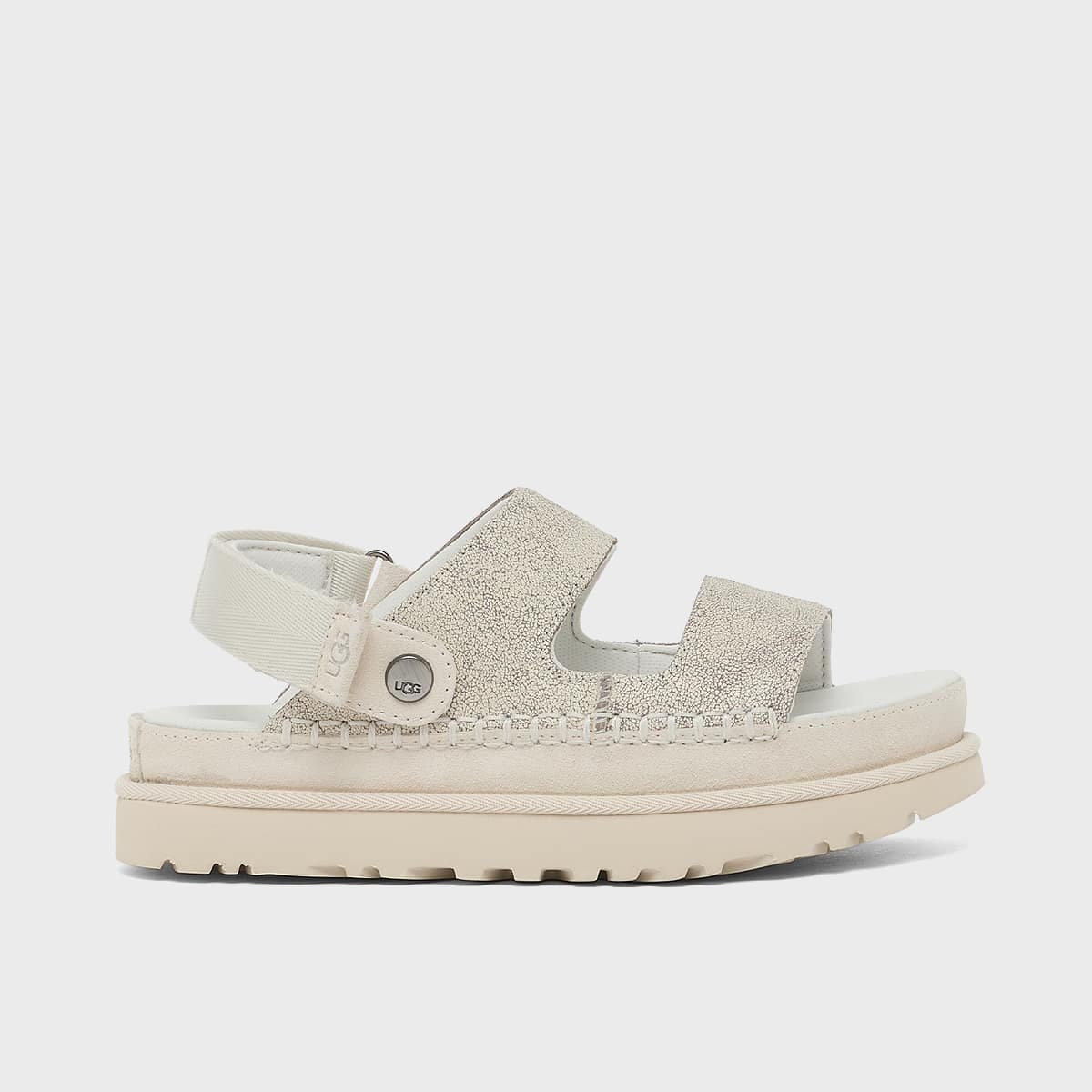 UGG Wmns Goldenstar Crackle Glide Sneaker Women grey Size 36