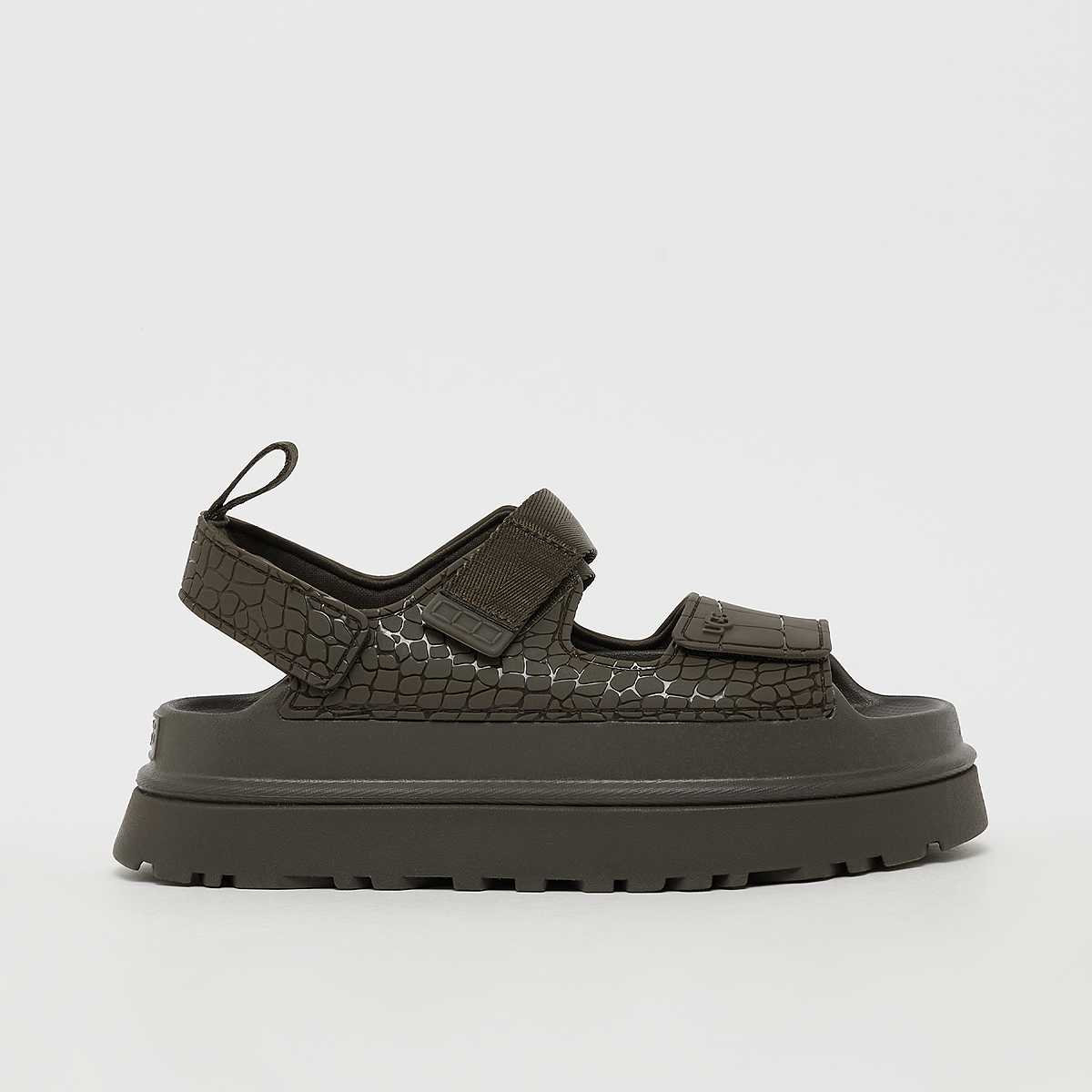 UGG Wmns Goldenglow Embossed Sneaker Women grey Size 39