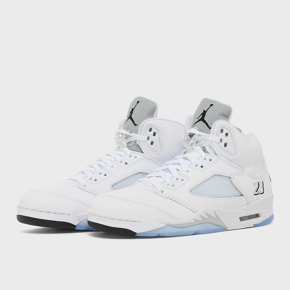 Jordan Air 5 Retro OG "White Metallic" Sneaker Men white Size 43