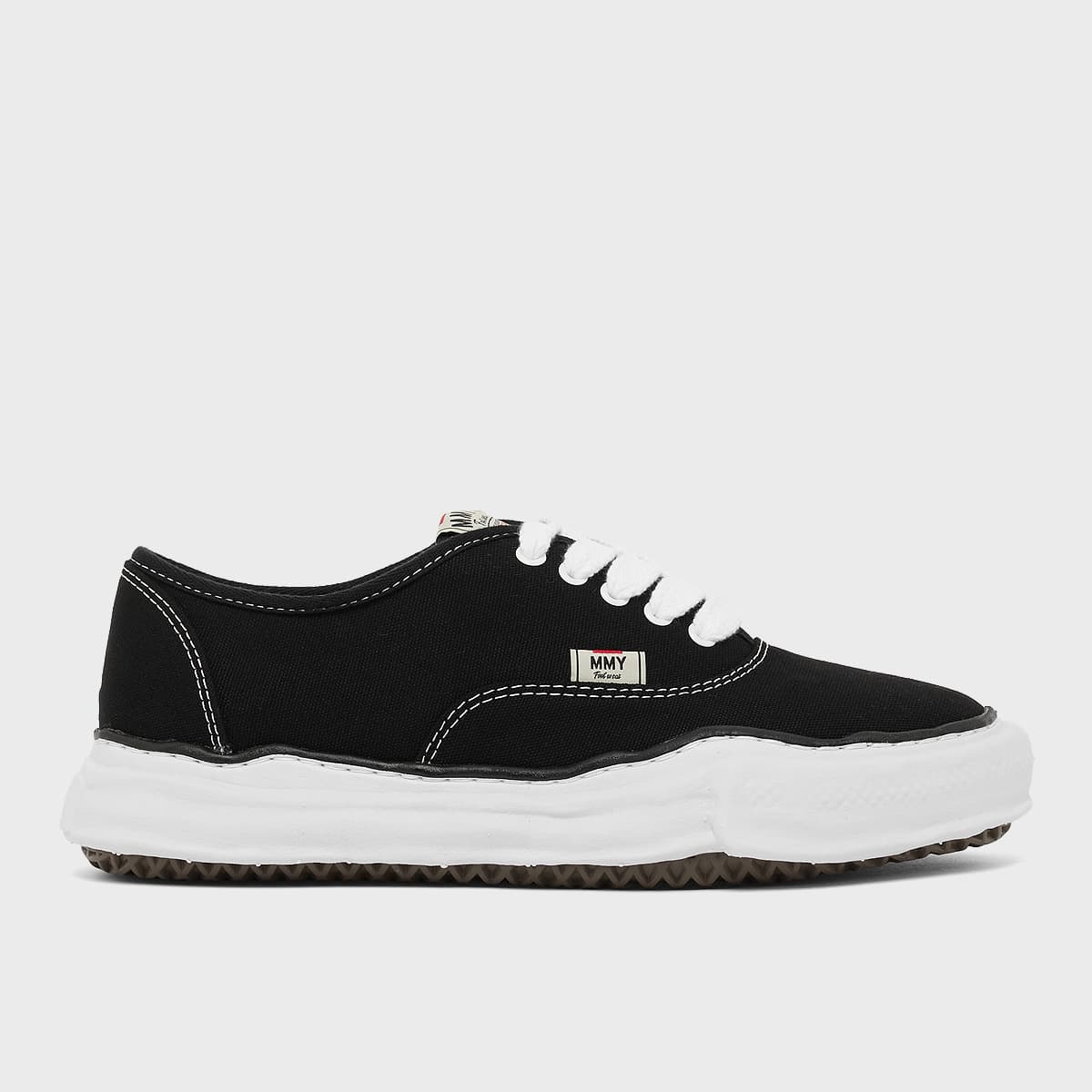 Maison Mihara Yasuhiro Baker OG Sole Canvas Low Sneaker Men black Size 42