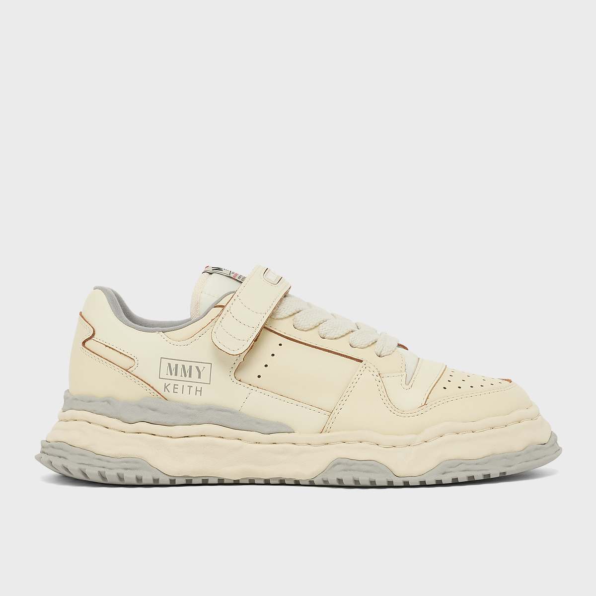 Maison Mihara Yasuhiro Keith OG Sole Leather Low Sneaker Men beige Size 42