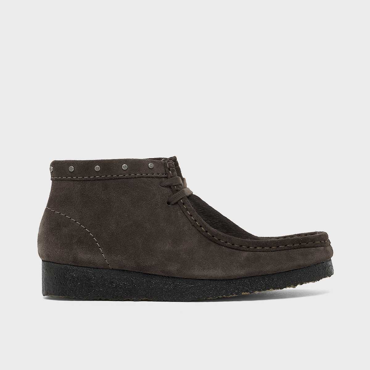 Clarks Originals Wallabee Bottes Femme, marron nouveauté