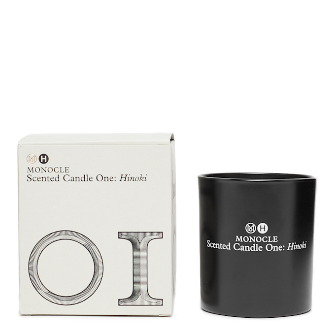 Comme des Garcons Parfums Monocle Scented Candle One - Hinoki  (165g) zwart 55440 1