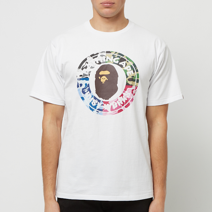 A Bathing Ape Abc Camo Crazy Busy Works Tee white 80170 2