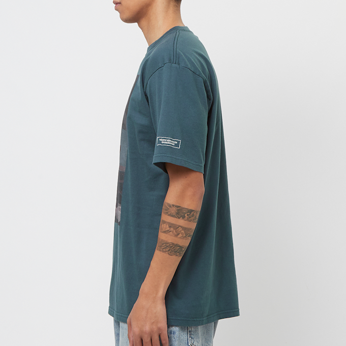 UNDERCOVER TEE signal green/black turkoois 83503 3