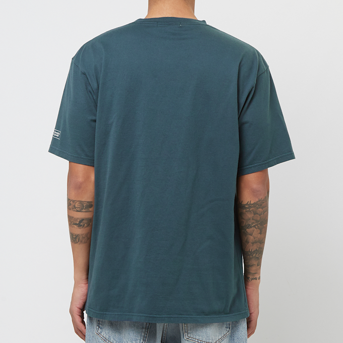 UNDERCOVER TEE signal green/black turkoois 83503 4