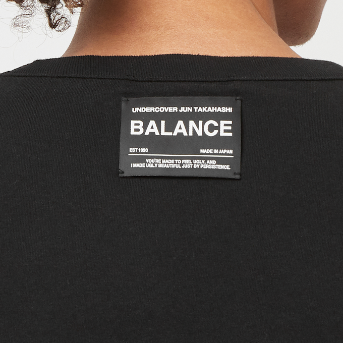 UNDERCOVER Logo Tee schwarz 83511 6