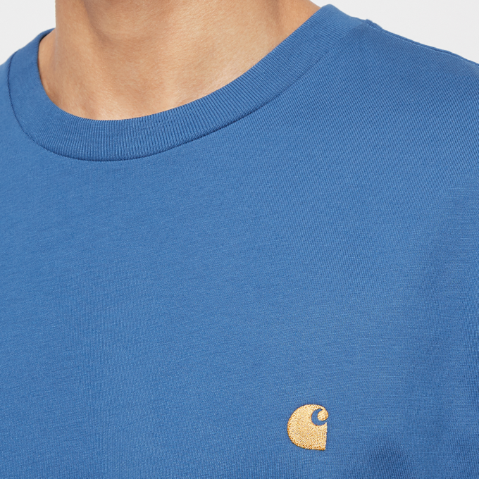 Carhartt WIP Chase T-Shirt blau 83909 5