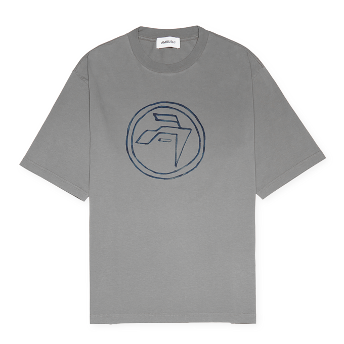 Ambush Hand Drawn Emblem T-Shirt grey 84010 1