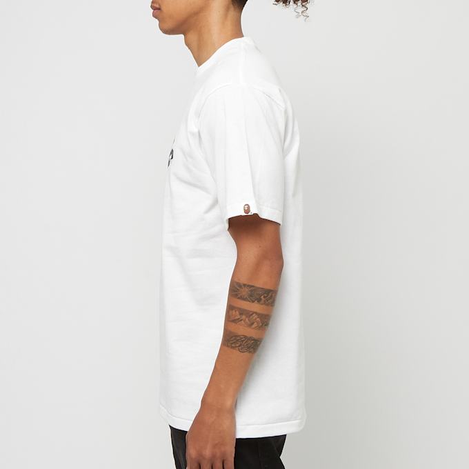 A Bathing Ape Liquid Camo College T-Shirt white 84723 3