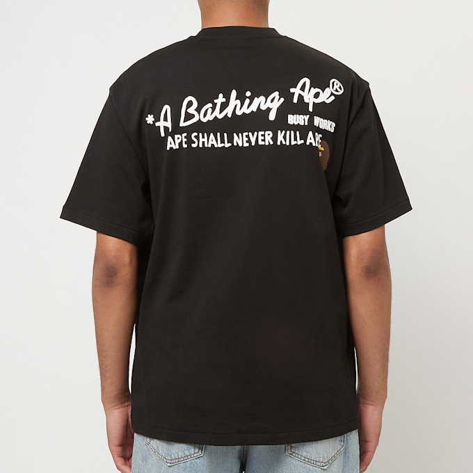 A Bathing Ape Hand Draw BAPE Tee black 89958 4