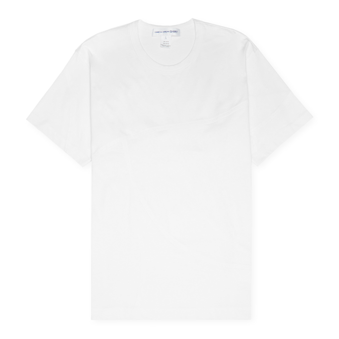 Comme des Garcons Shirt T-Shirt Knit white 90289 1