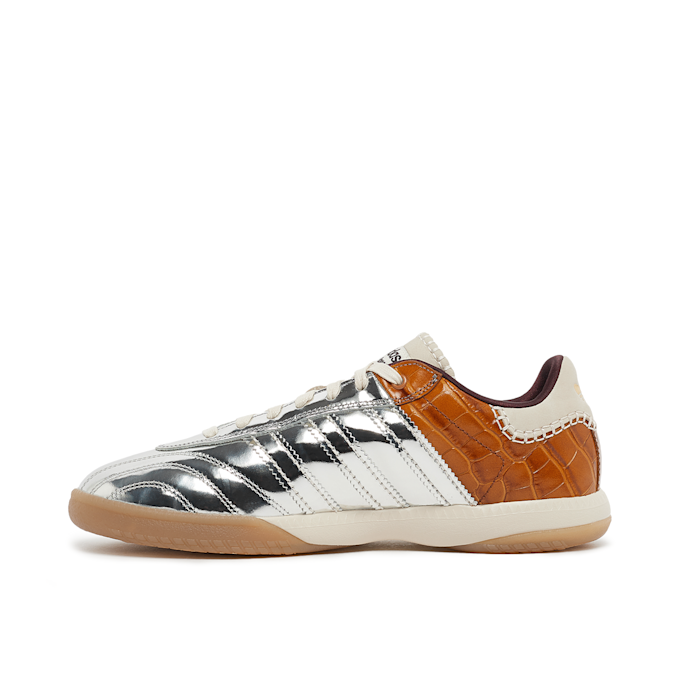 adidas Originals x Wales Bonner Wmns Samba Millennium "Silver Metallic Yellow Croc" silver 86963 3