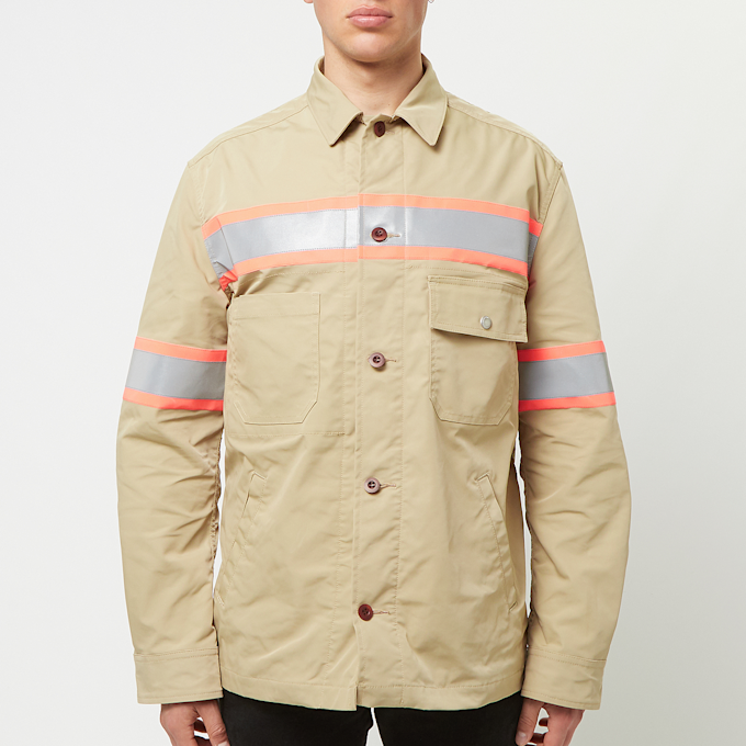 Junya Watanabe MAN PU Jacket burgundy beige 85176 2