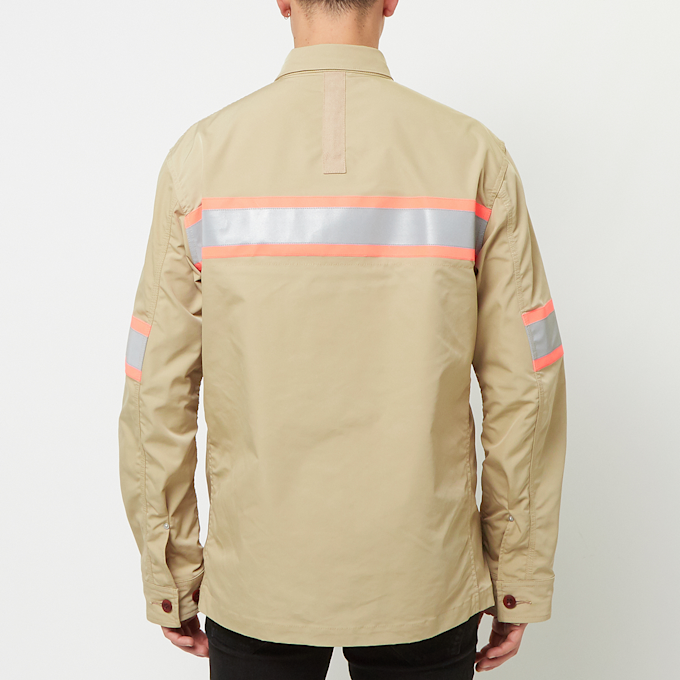 Junya Watanabe MAN PU Jacket burgundy beige 85176 4
