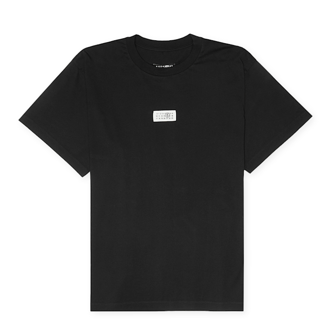 MM6 Maison Margiela T-Shirt aus Baumwolle schwarz 87107 1