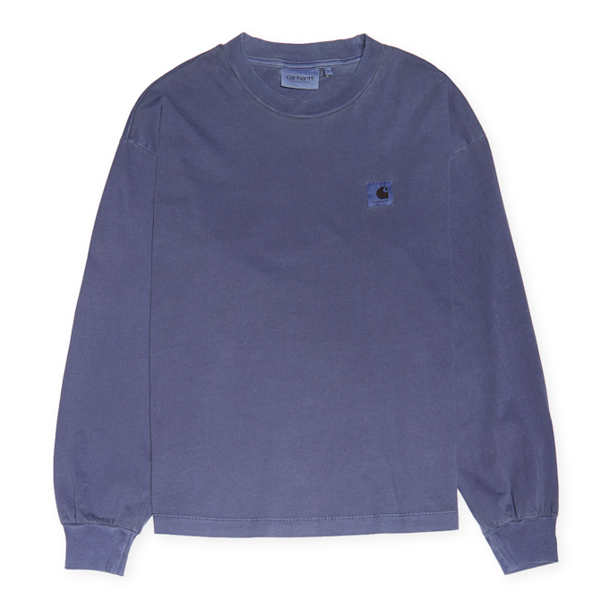 Carhartt WIP Wmns Nelson Longsleeve purple 85363 1