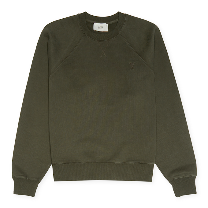 AMI PARIS Boxy Sweatshirt brown 87131 1