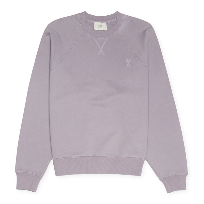 AMI PARIS Boxy Sweatshirt purple 90545 1