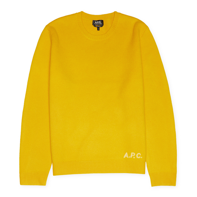 A.P.C. Pull Edward yellow 90340 1