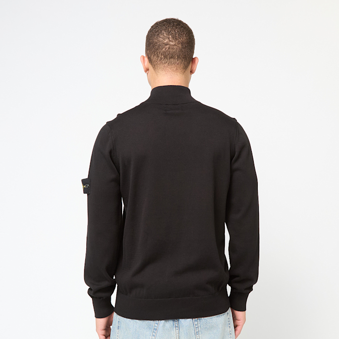 Stone Island Longsleeve Poloshirt schwarz 85458 3