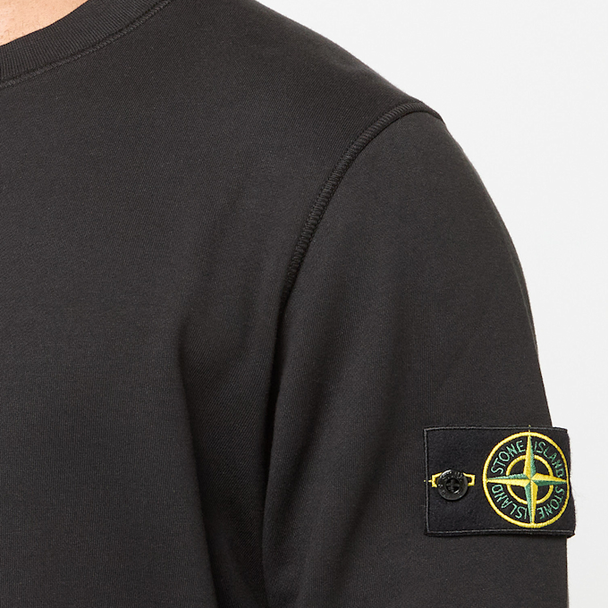 Stone Island Sweatshirt juniper black 88358 4