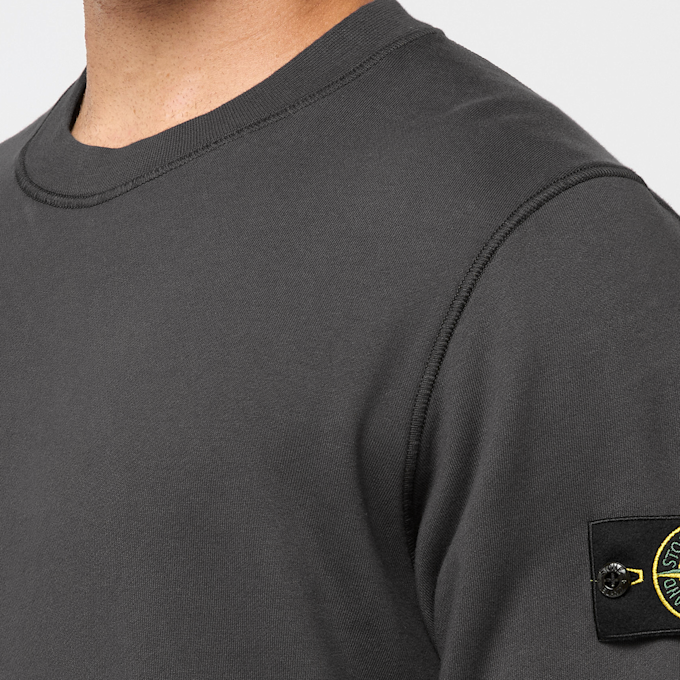 Stone Island Sweatshirt juniper grau 87607 5