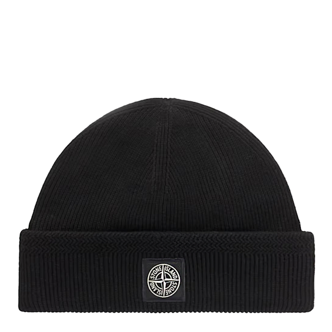 Stone Island Beanie schwarz 90052 1