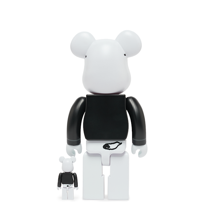 Medicom MLB x Peanuts Bearbrick Snoopy (White Sox) 100% & 400% multi-colour 85504 3