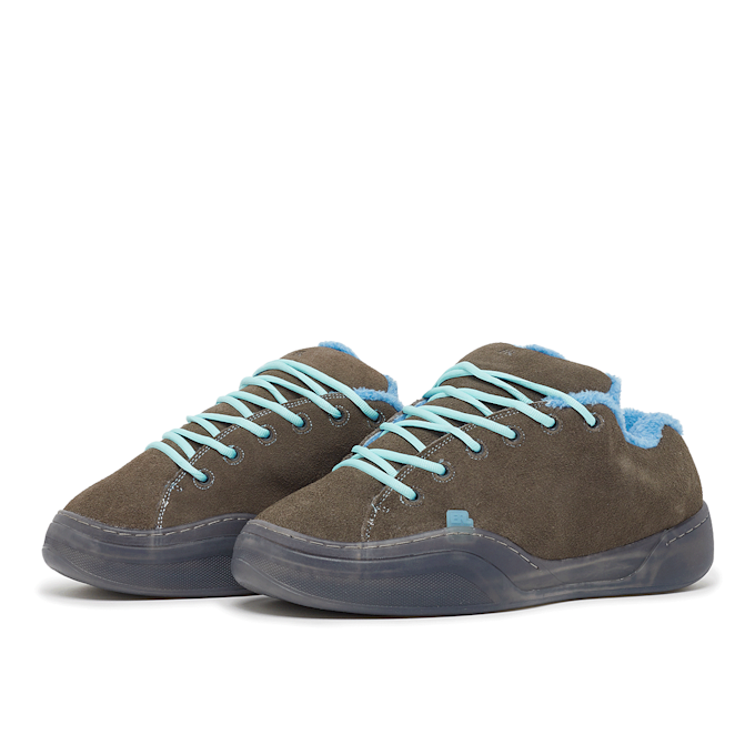 ERL Suede Vamp Skate Sneaker Leather brown 89188 1