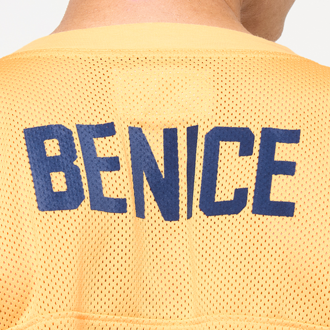 ERL Venice 76 Knit Football Top geel 85544 6