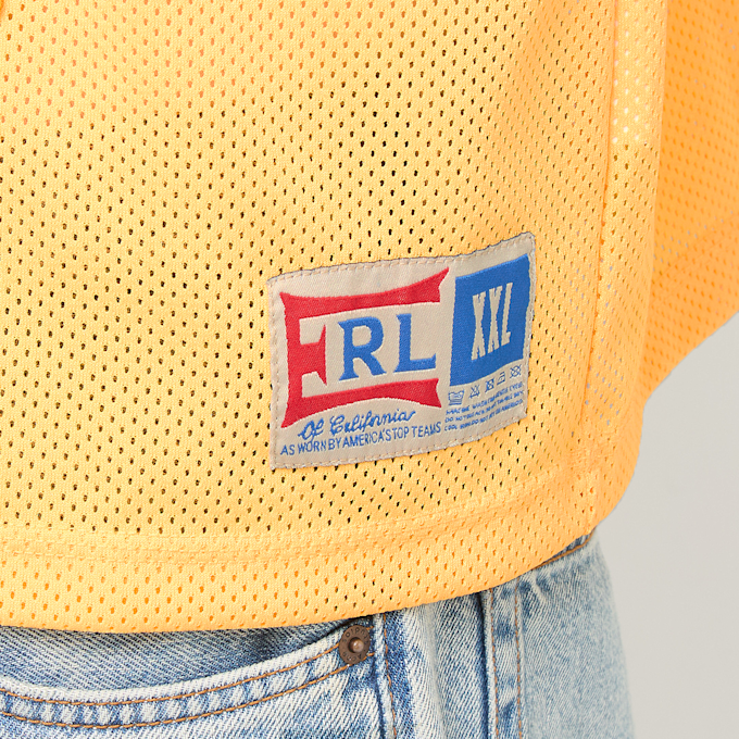 ERL Venice 76 Knit Football Top yellow 85544 7