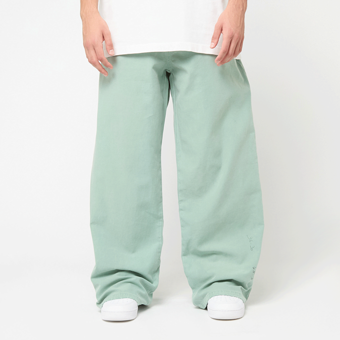 ERL Distressed Chino Woven army green green 89189 2