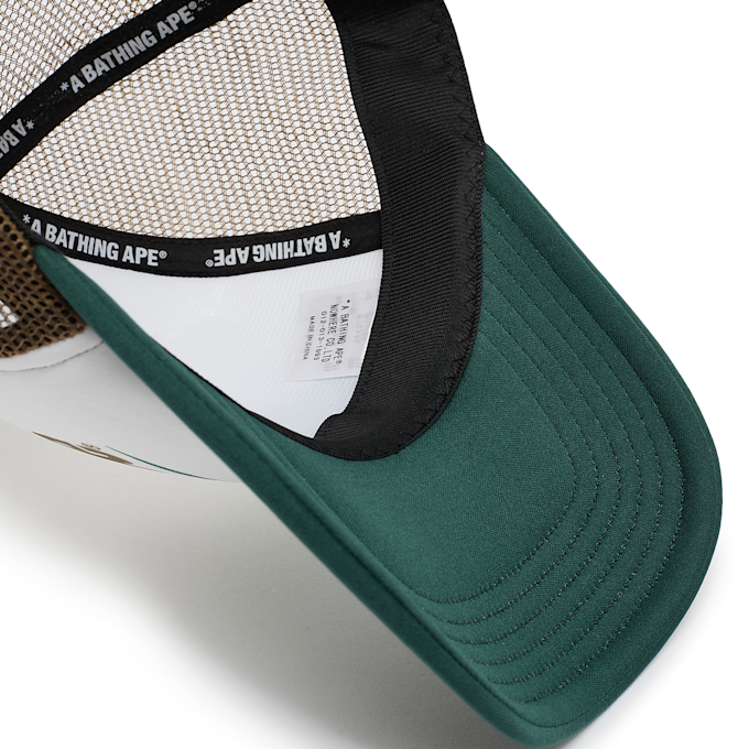 A Bathing Ape Bape Sta Mesh Cap red grün 91047 3