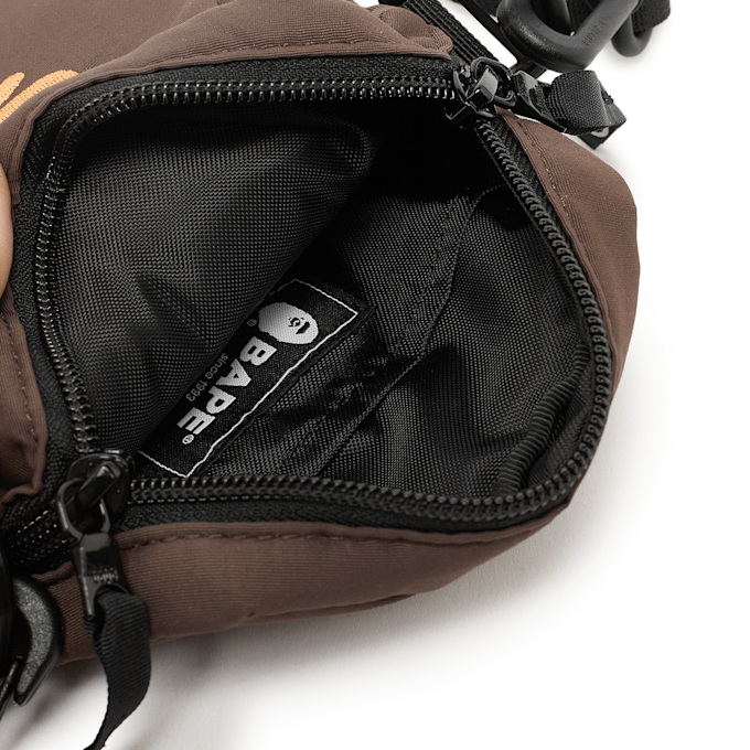 A Bathing Ape Ape Head Mini Bag brown 90951 5