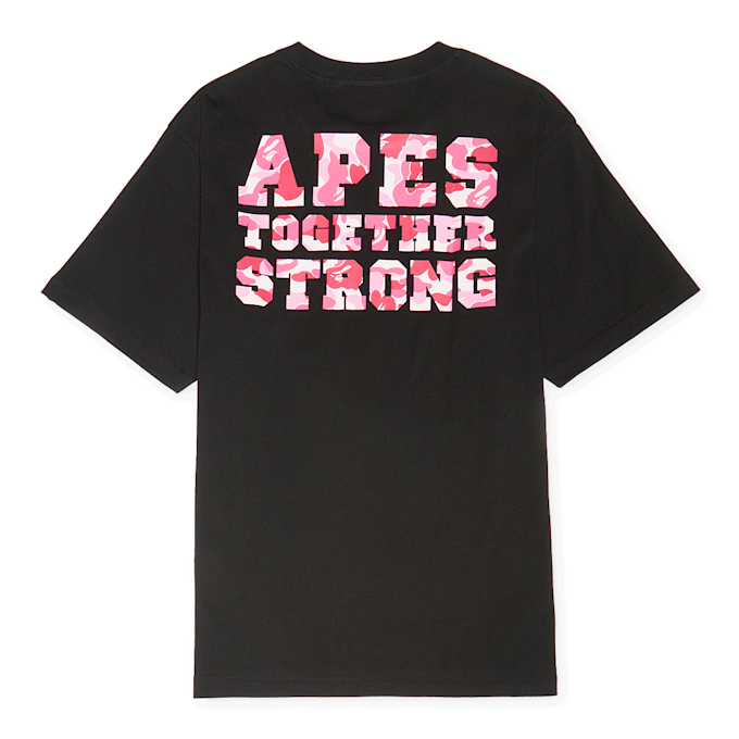 A Bathing Ape ABC Camo College ATS Tee schwarz 89427 1