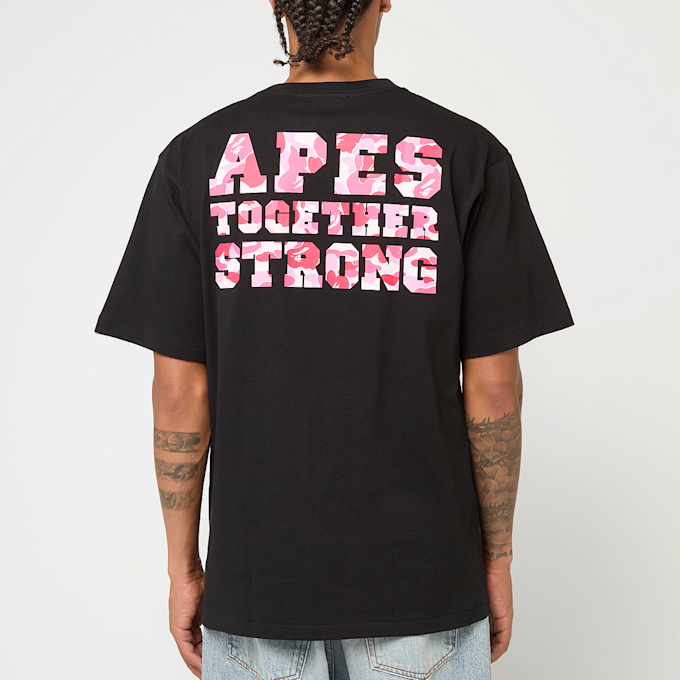 A Bathing Ape ABC Camo College ATS Tee schwarz 89427 4