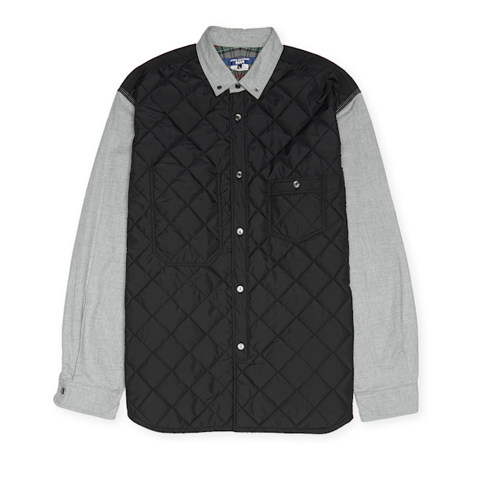 Comme des Garcons Homme Shirt blublack grey 90570 1