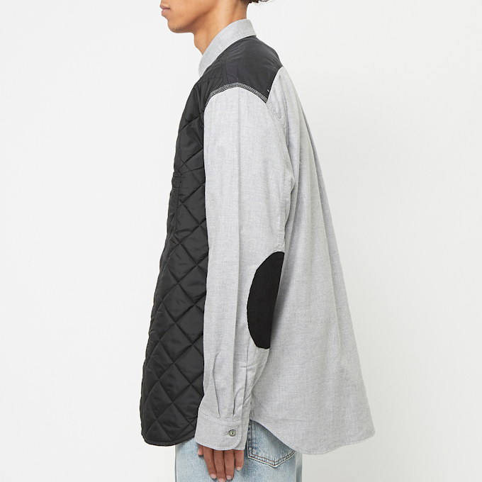 Comme des Garcons Homme Shirt blublack grey 90570 3