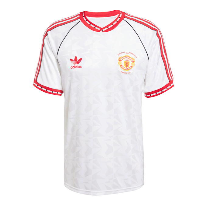adidas Originals Manchester United FC Auswärtstrikot 91 weiß 89853 1