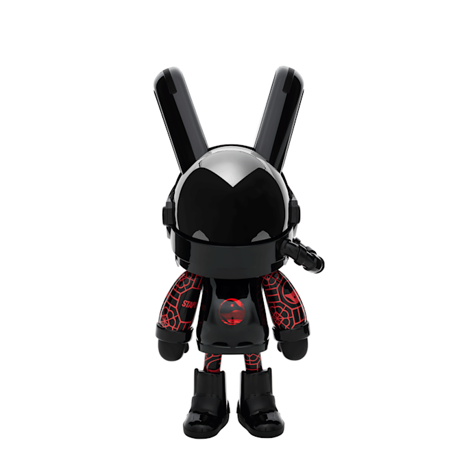 MightyJaxx Robbi x Jeff Staple 400% black 84664 3
