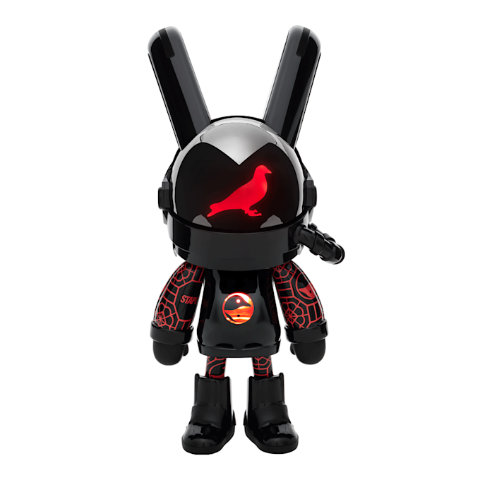 MightyJaxx Robbi x Jeff Staple 1000% black 84663 1