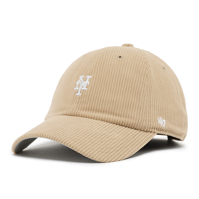 '47 MLB New York Mets Cord Base Runner Clean Up Cap beige 91024 1