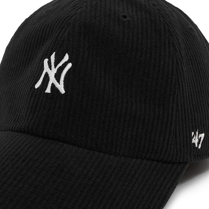 '47 MLB New York Yankees Cord Base Runner Clean Up Cap black 85704 4