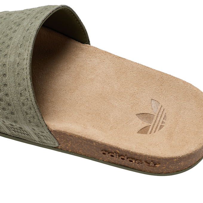 adidas Originals Adilette Rs medium dark khaki grün 88678 6